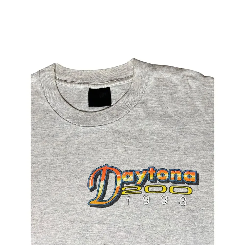 Vintage 90s Daytona 200 Speedway Motorcycle Biker T-Shirt - Picture 4 of 5